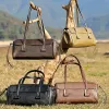 BURMINSA Luxury Genuine Leather Handbags Women French Vintage Underarm Shoulder Bags Cowhide Satchel Tote Pillow Office Purses