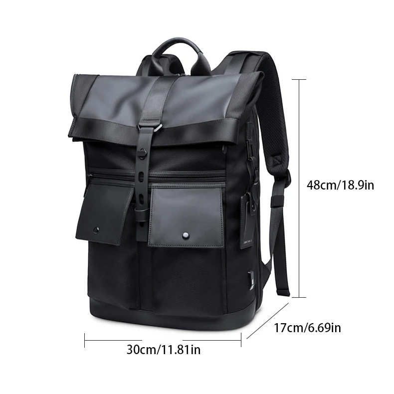 Backpack for men's high-end business commuting backpack travel large capacity backpack student school bag