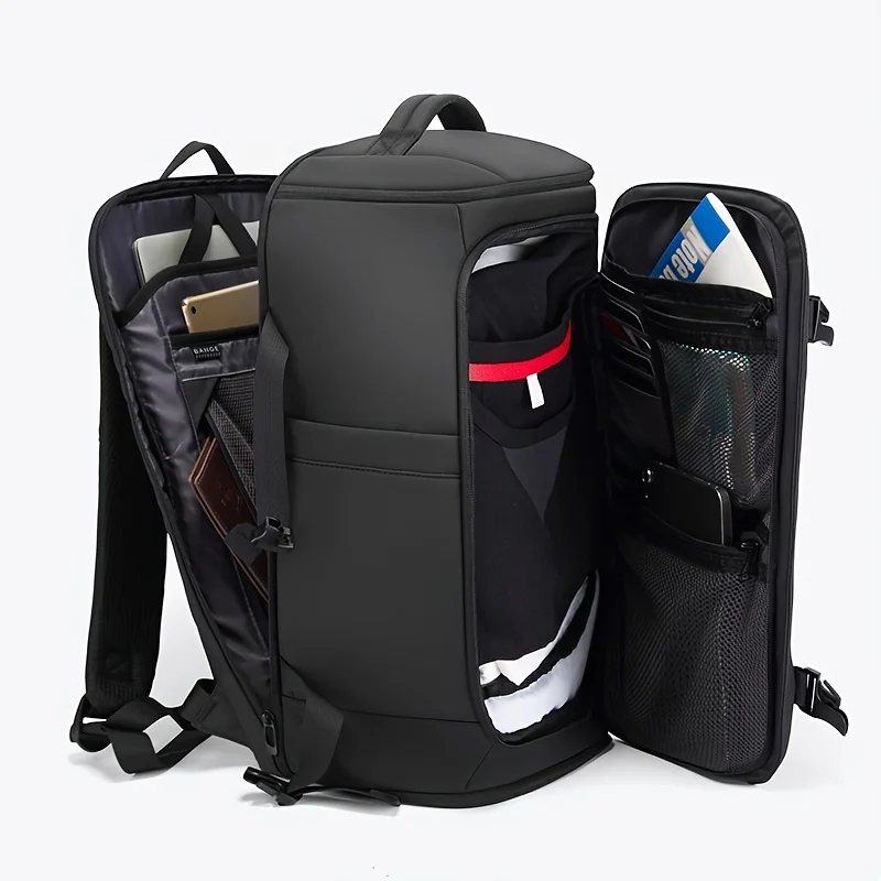 arge Capacity Laptop Backpack - Shock-Absorbing, Multiple Compartments, Padded Laptop Sleeve - Perfect for Thanksgiving, Father
