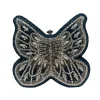 WHTUOHENG Green Butterfly Diamond Evening Bag Wedding Party Women's Crystal Sparkling Purse Rhinestone Clutches Luxury Handbags