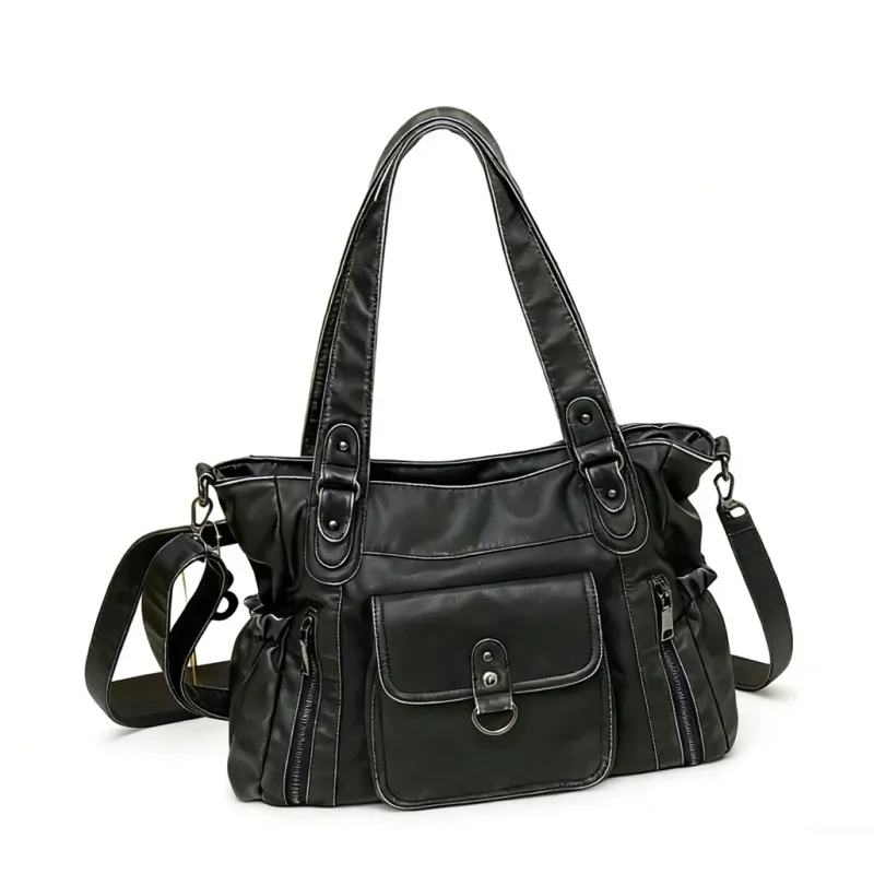 Venn Angel Large Capacity Women's Handbag Fashion Shoulder Tote Bag Top-Handle Multifunctional Satchel Lady Shopping Purse