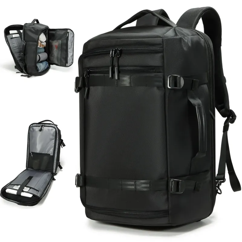 Travel Backpack For Air Travel,Durable Large 35L TSA Flight Approved Carry-on Luggage Hand,Water Resistant Business Rucksack,Wee