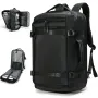 Travel Backpack For Air Travel,Durable Large 35L TSA Flight Approved Carry-on Luggage Hand,Water Resistant Business Rucksack,Wee