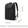 New Men's Business Backpack Large Capacity Travel Computer Bag Korean Style Double Shoulder Bag for Travel And Work