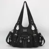 Pink Women's Bag Fashion Handbags Large White Shoulder Bags PU Leather Satchel Large-capacity Shoulder Purse Bag bolsa