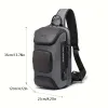 Men's chest bag crossbody bag men's fashion casual shoulder bag side shoulder bag shoulder bag men's chest bag trend