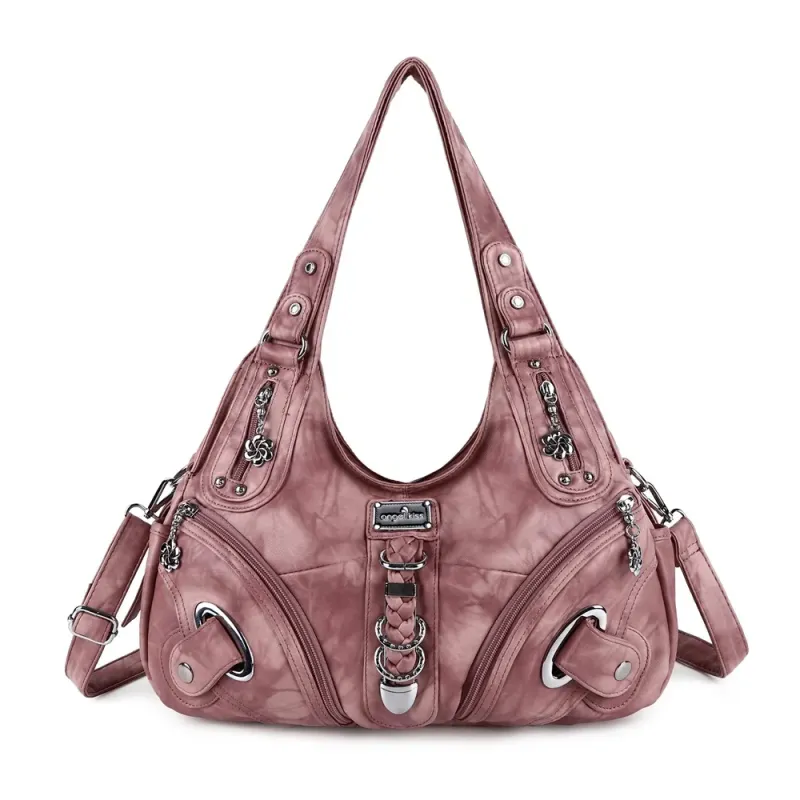Vintage Women Handbags Fashion Shoulder Bag Large Tote Top-handle Shopping Pack Multifunctional Satchel Lady Hobos Purse