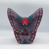 High-End Butterfly Women Evening Party Full Crystal Clutch Lady Diamond Bags Purses Wedding Bridal Bag Rhinestone Clutches