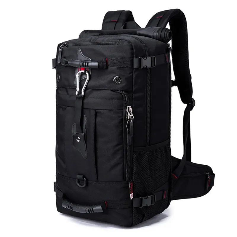 New shoulder bag Oxford cloth travel bag men's outdoor backpack large capacity luggage bag multi-functional hiking and mount