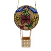 Butterfly Hot Air Balloon Diamond Wedding Party Purses Crystal Evening Bag Clutch Women Rhinestone Purses Lady Handbags Female