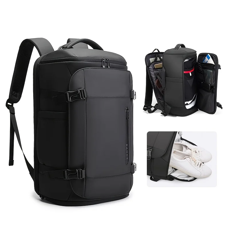 arge Capacity Laptop Backpack - Shock-Absorbing, Multiple Compartments, Padded Laptop Sleeve - Perfect for Thanksgiving, Father