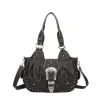 Women Handbag Fashion Satchel Top-handle Shoulder Bag PU Dumpling Pack Multi-pockets Shoulder Bags Phone Money Pack